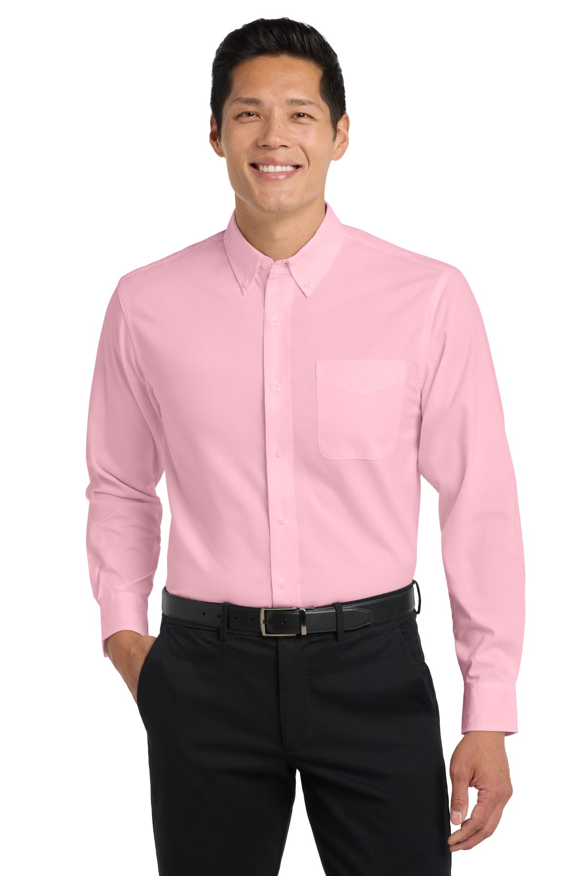 Port Authority S608ES Extended Size Long Sleeve Easy Care Shirt