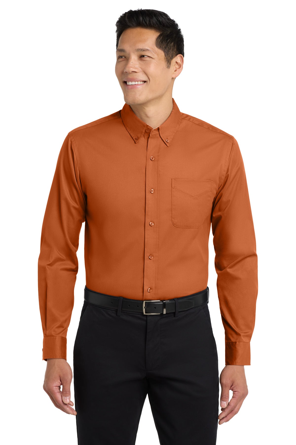 Port Authority S608ES Extended Size Long Sleeve Easy Care Shirt