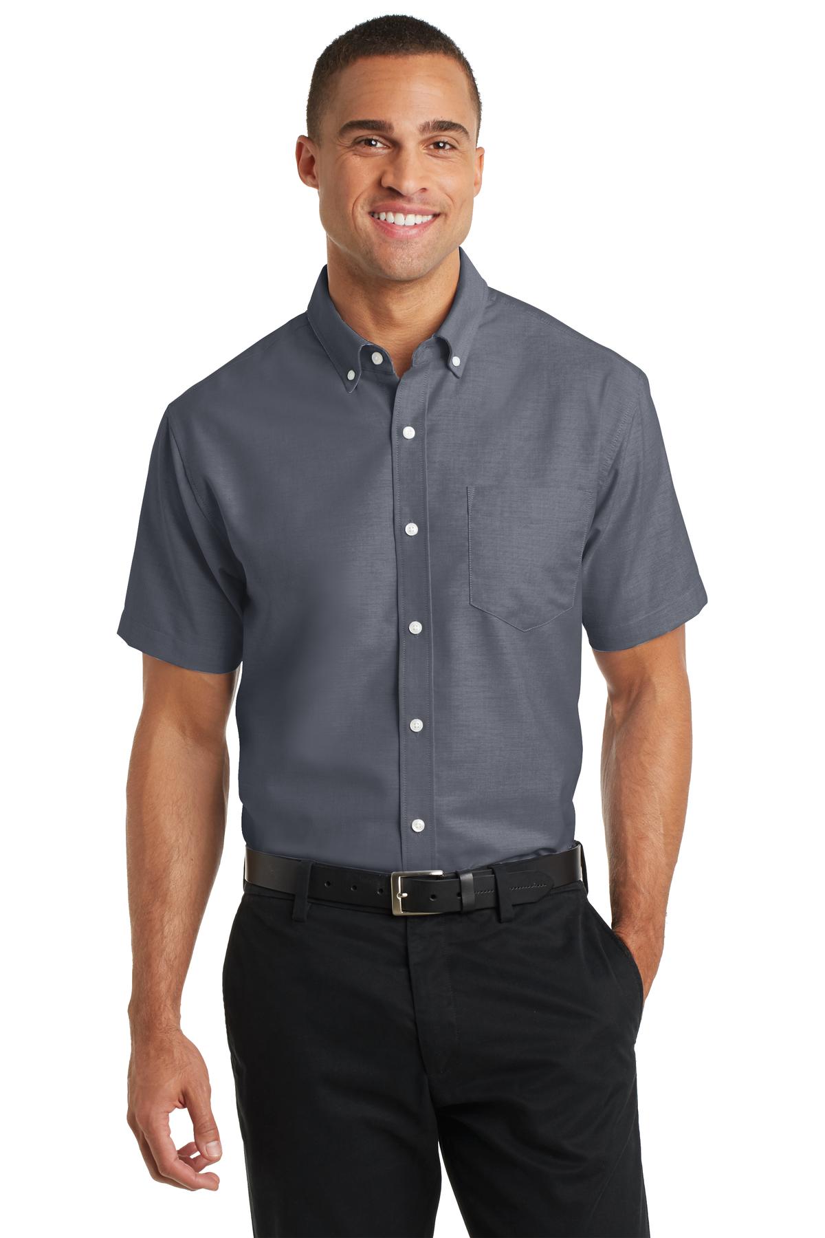Port Authority S659 Short Sleeve SuperPro Oxford Shirt