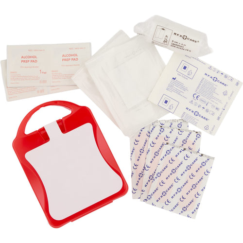 21-Piece First Aid Kit with Recycled Case | SM-1476 image 1