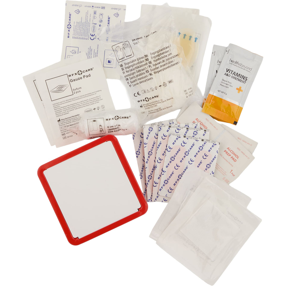 30-Piece First Aid Kit with Tin Case | SM-1478 image 1