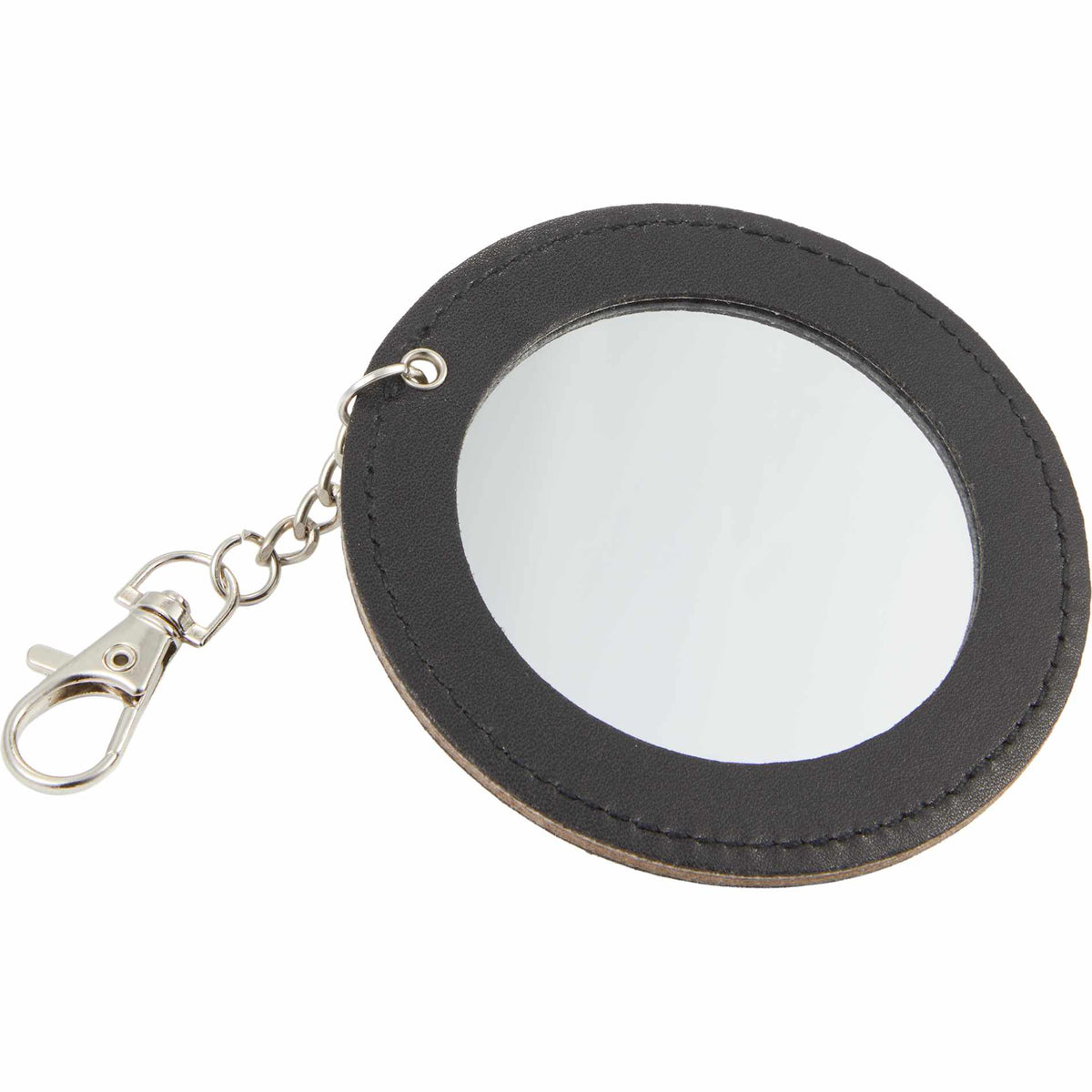 Recycled PU Travel Mirror Bag Charm | SM-1640 image 1