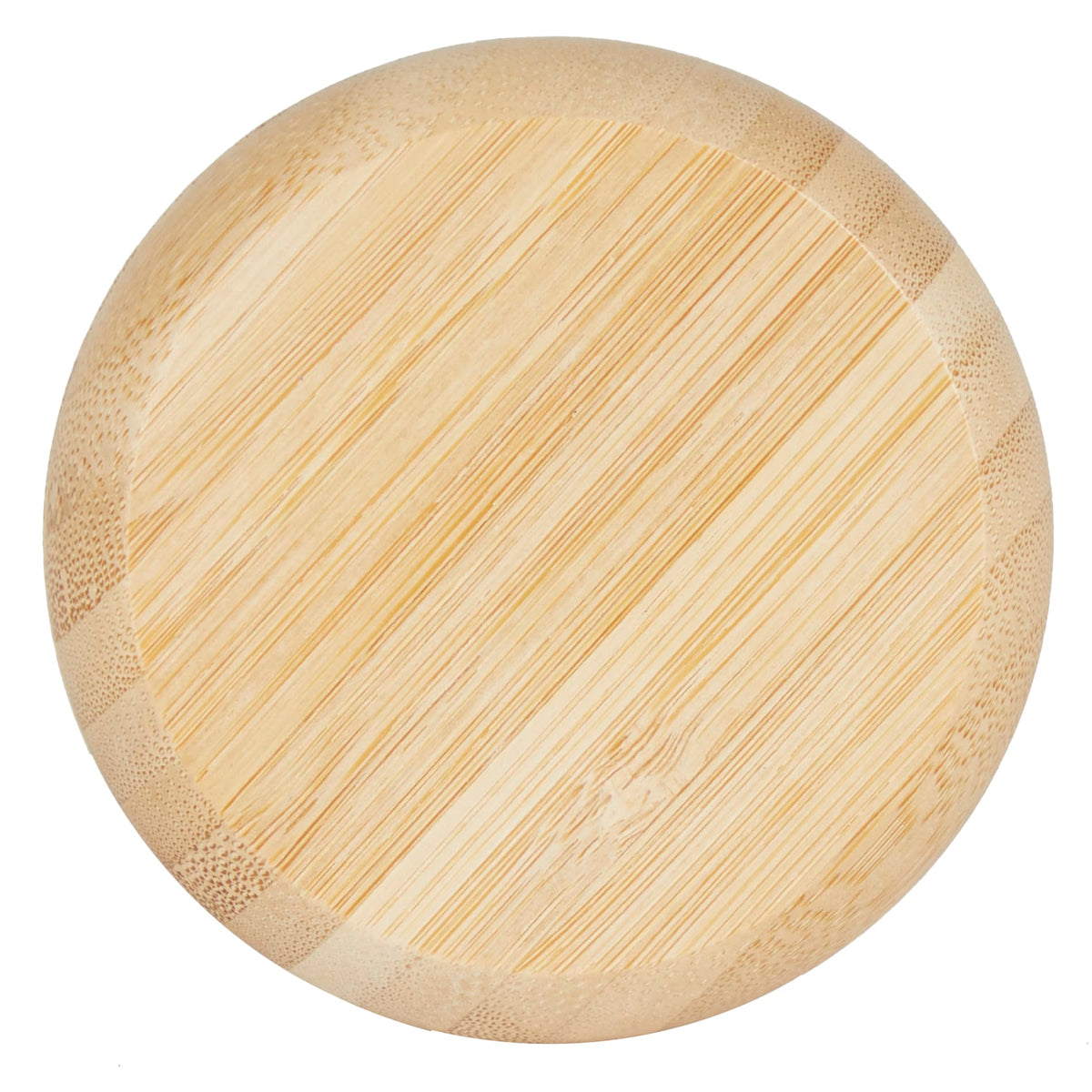 FSC® 100% Bamboo Compact Mirror/Brush | SM-1709 image 1