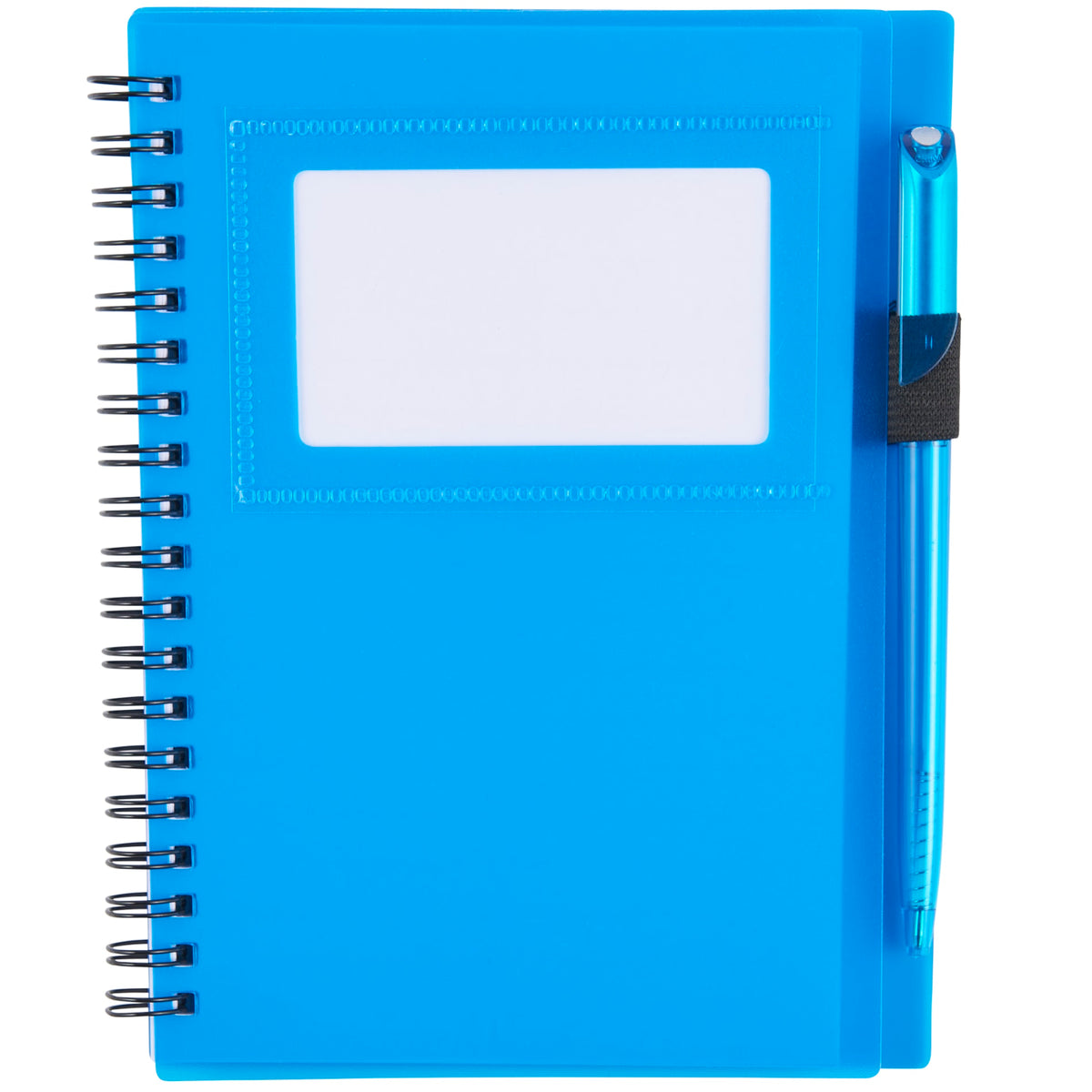 FSC® Mix 5.5" x 7" Star Spiral Notebook with Pen | SM-3457 image 2