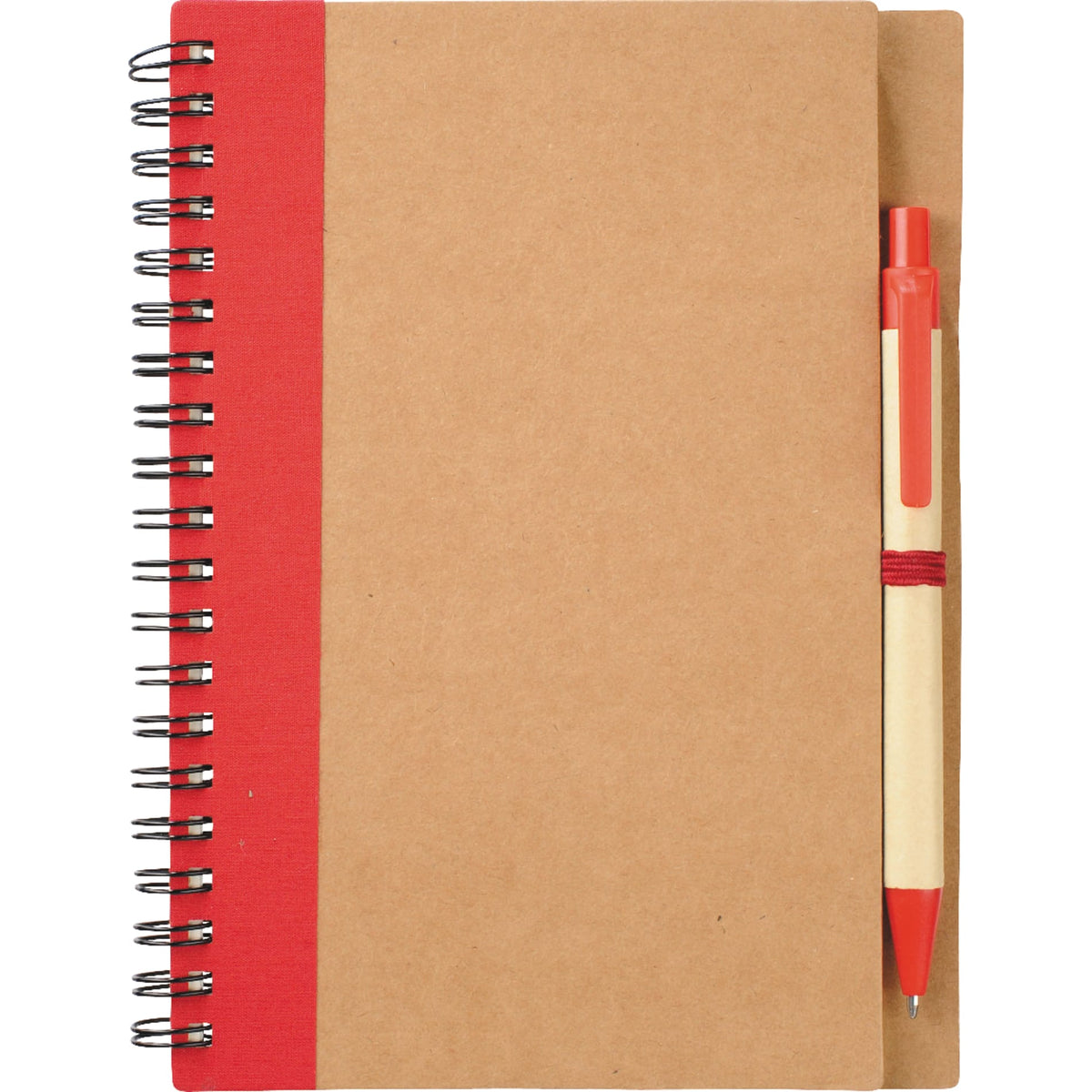 FSC® Mix 5" x 7" Eco Spiral Notebook with Pen | SM-3468 image 4