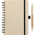 FSC® Mix 5" x 7" Wheat Straw Notebook with Pen | SM-3583 image 1