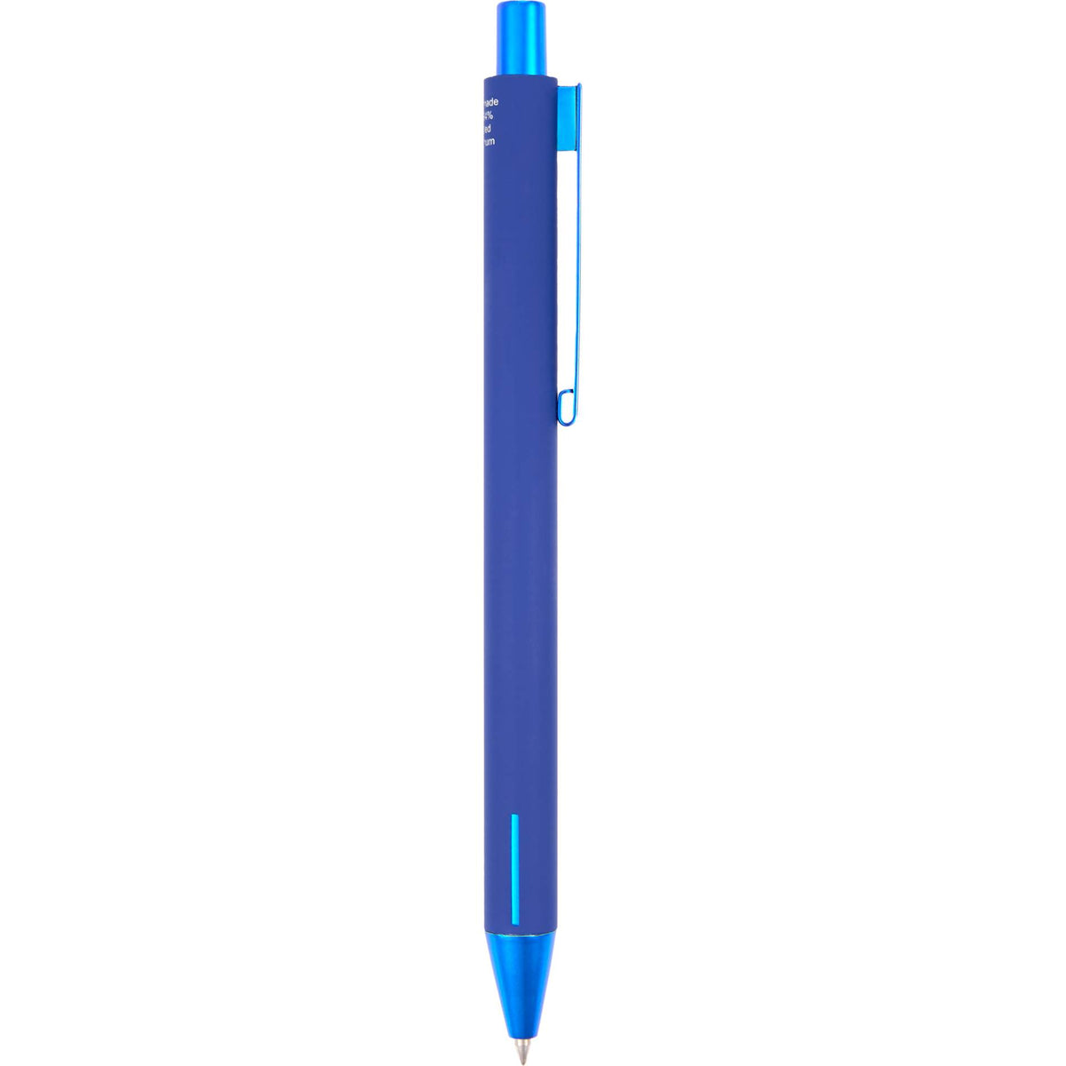 Halo Soft Touch Recycled Aluminum Gel Pen | SM-5203 image 2
