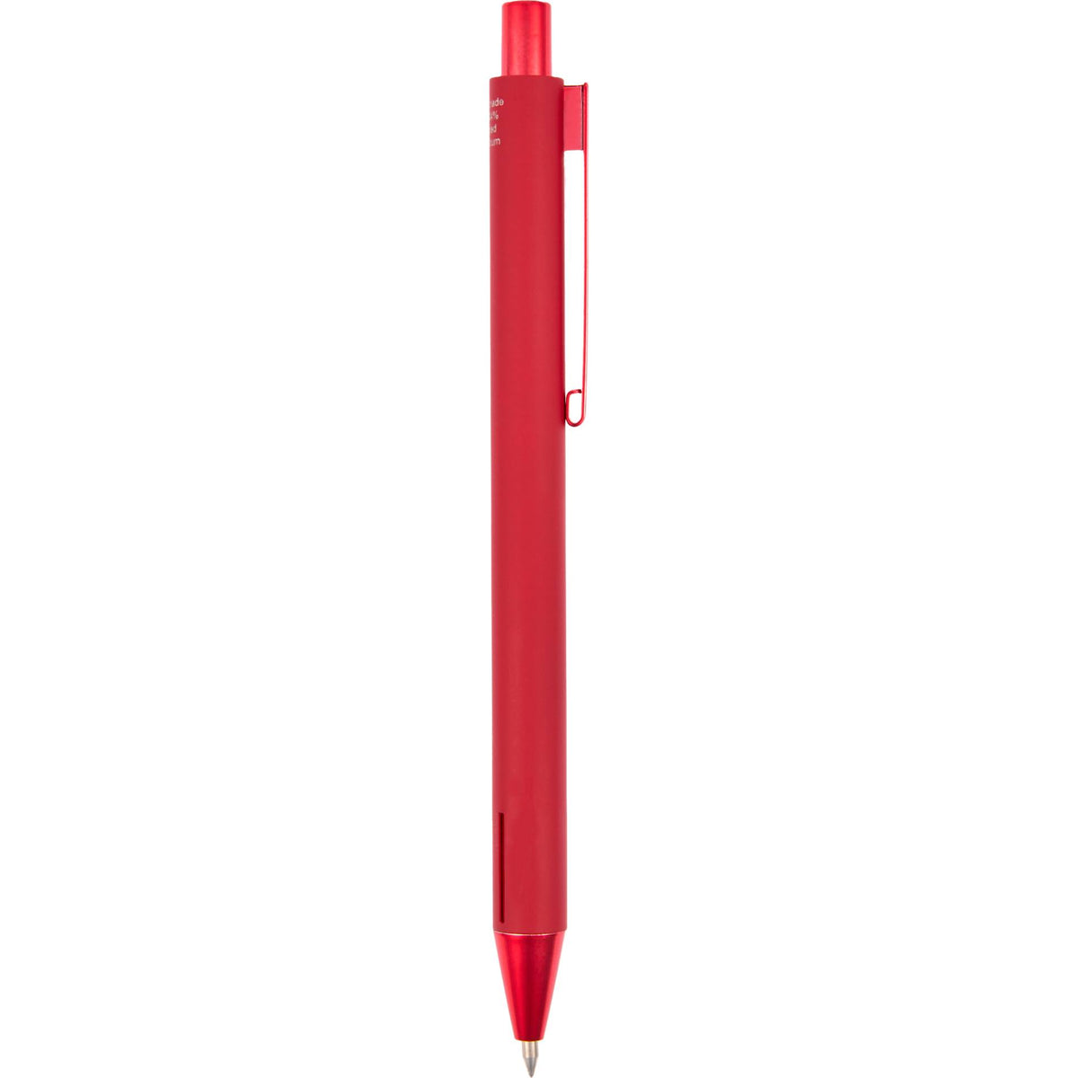 Halo Soft Touch Recycled Aluminum Gel Pen | SM-5203 image 4
