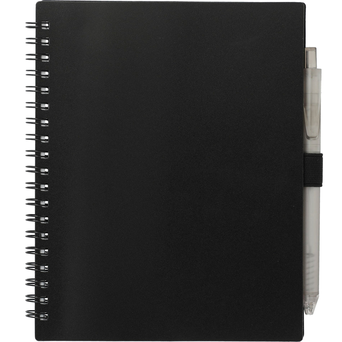 FSC® Recycled 5.5” x 7” Spiral Notebook w/ RPET Pe | SM-5268 image 1