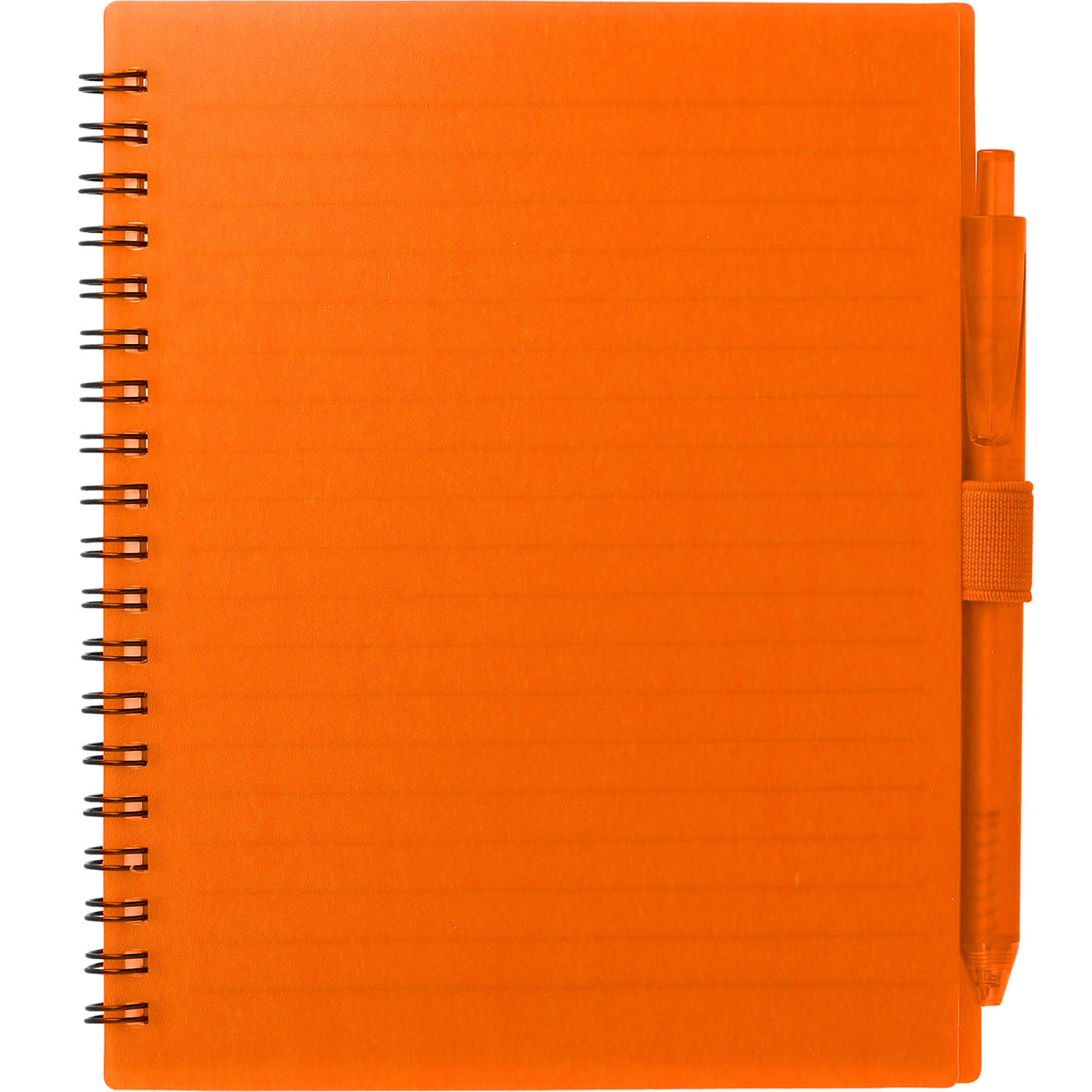FSC® Recycled 5.5” x 7” Spiral Notebook w/ RPET Pe | SM-5268 image 4