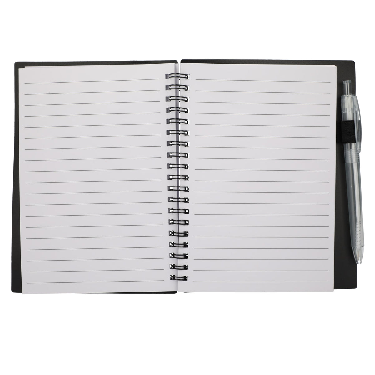FSC® Recycled 5" x 7" Star Spiral Notebook with Pe | SM-5281 image 1
