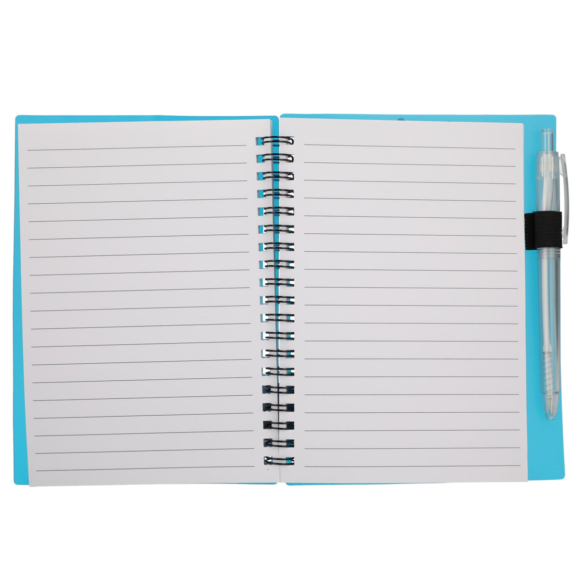 FSC® Recycled 5" x 7" Star Spiral Notebook with Pe | SM-5281 image 2