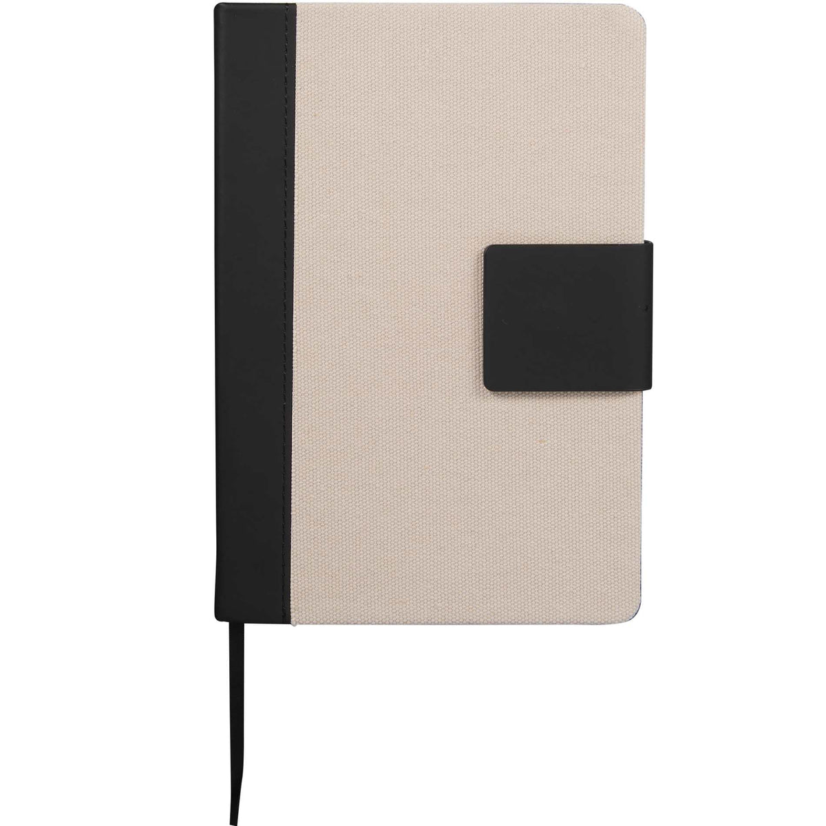 5.5" x 8.5" FSC® Recycled Canvas Bound Notebook | SM-5315 image 1