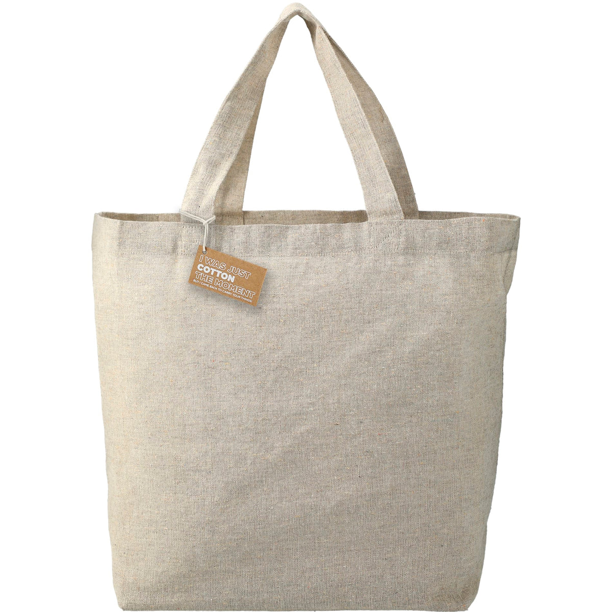 Recycled 5oz Cotton Twill Grocery Tote | SM-5779 image 3