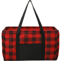 Buffalo Plaid Utility Tote | SM-5780 image 1
