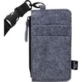 THE GOODS™ Recycled Felt Lanyard Wallet | SM-5782 image 1
