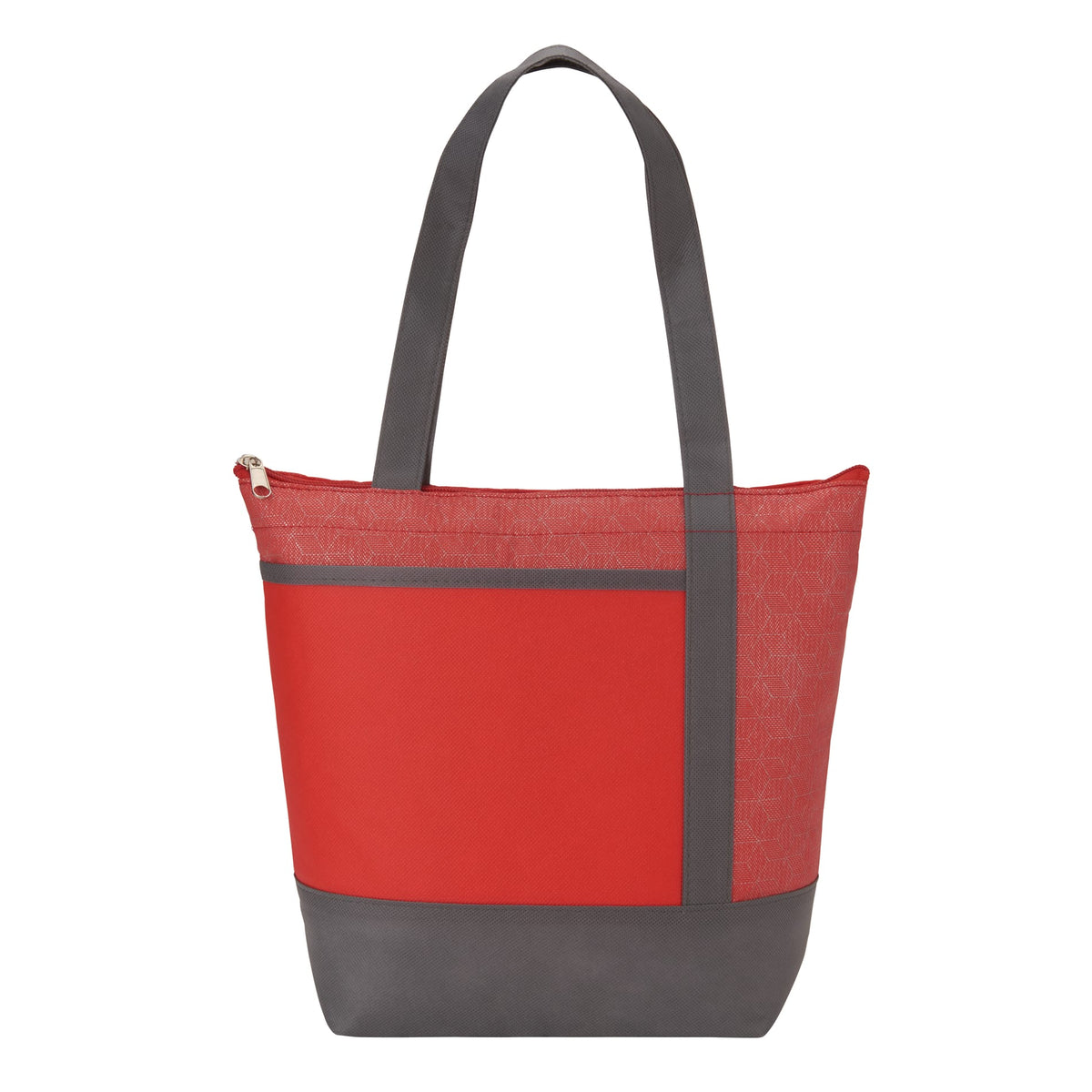 Chrome Non-Woven 9 Can Lunch Cooler | SM-5819 image 2