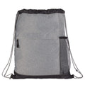 Heather Melange Drawstring Bag | SM-5833 image 1
