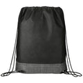 Crossweave Heat Sealed Drawstring Bag | SM-5892 image 1