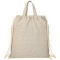 Recycled 5oz Cotton Drawstring Bag | SM-5894 image 1