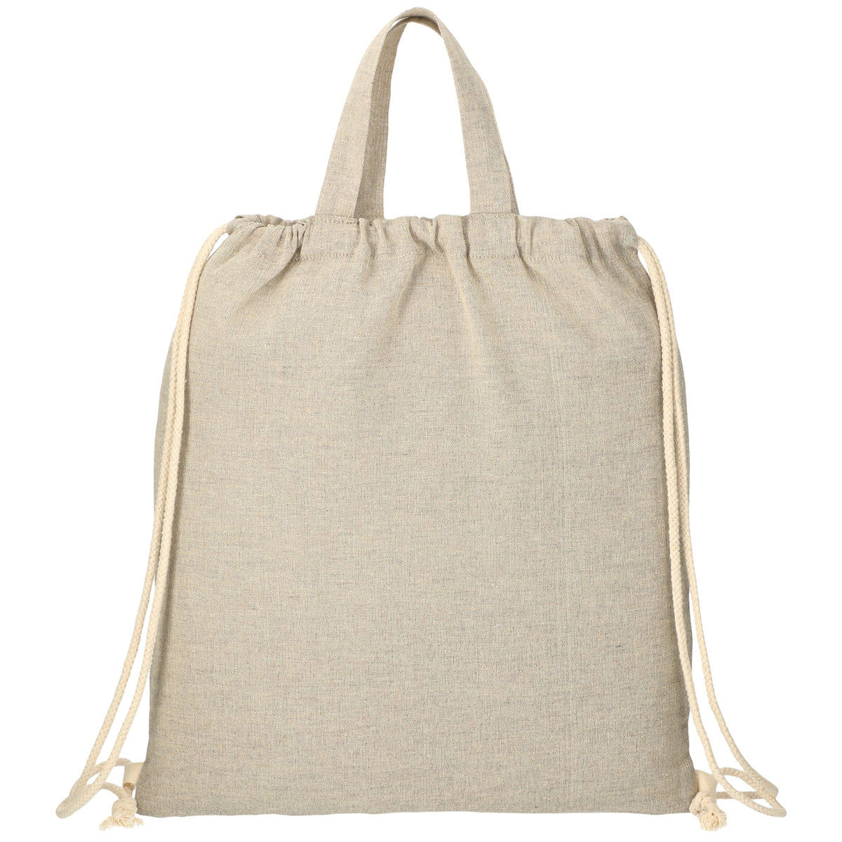 Recycled 5oz Cotton Drawstring Bag | SM-5894 image 1