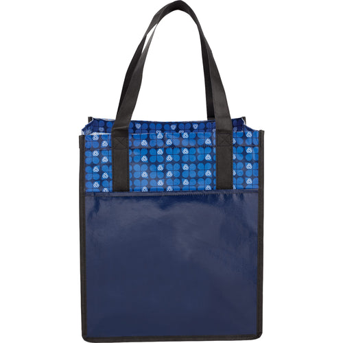 Big Grocery Laminated Non-Woven Tote | SM-5996 image 2