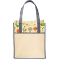 Big Grocery Vintage Laminated Non-Woven Tote | SM-5997 image 1