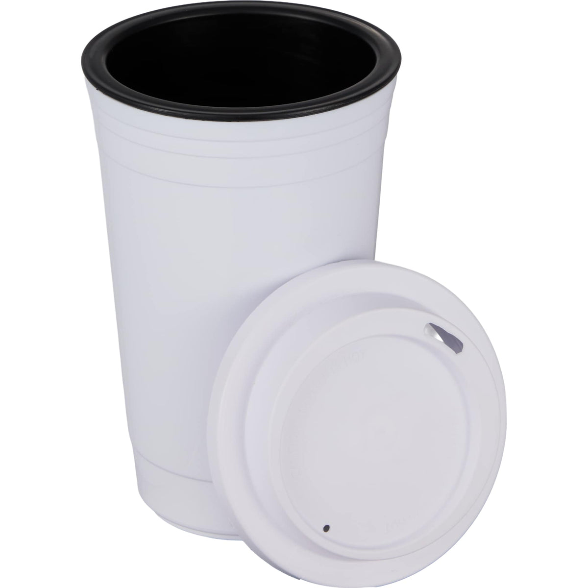 The Traveler Insulated Cup 16 oz. w/ Lid | SM-6544 image 6