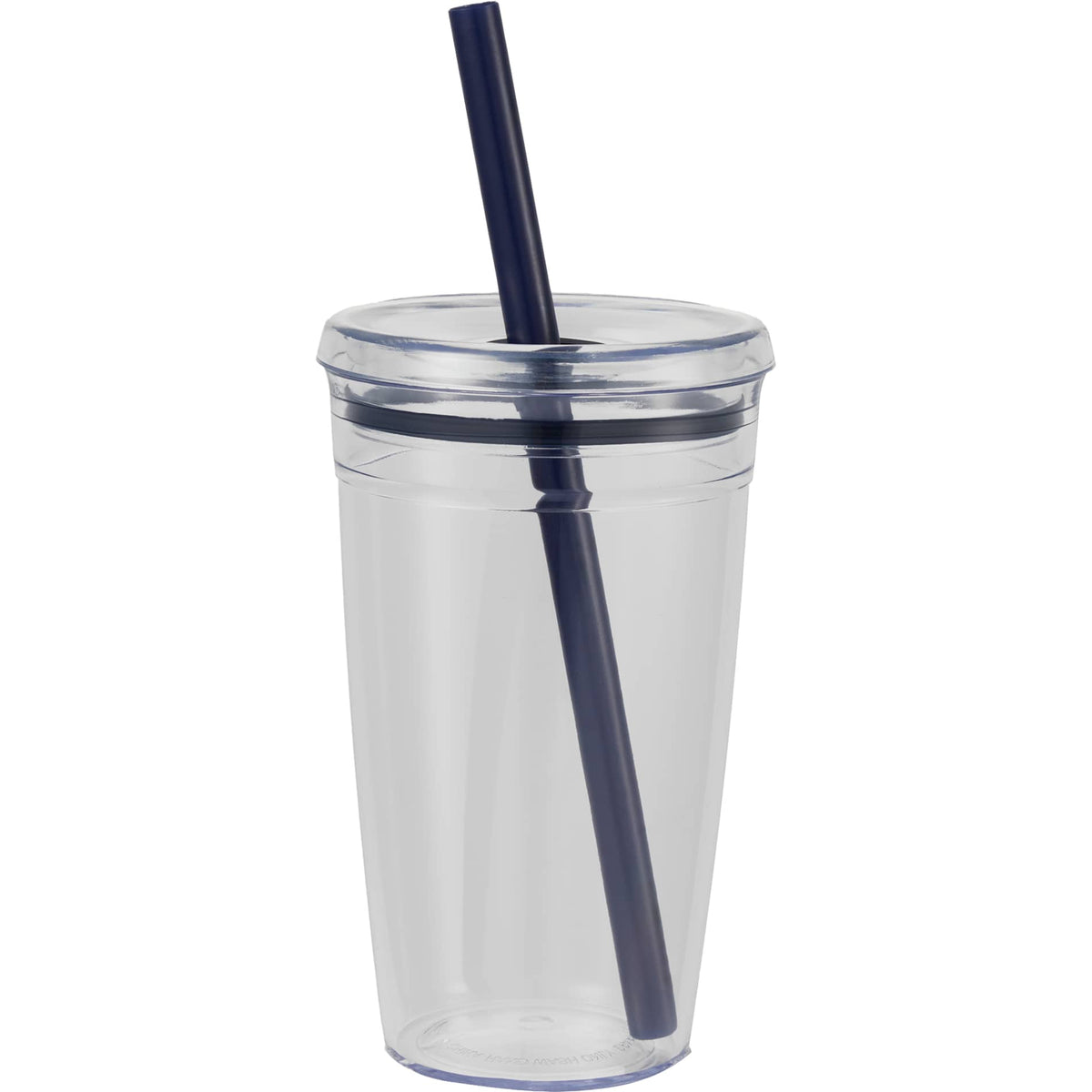 Anna Recycled Acrylic Tumbler w/ Straw 15oz | SM-6560 image 2