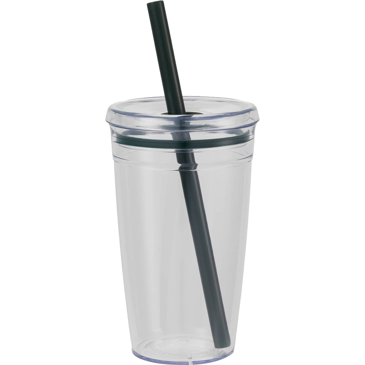 Anna Recycled Acrylic Tumbler w/ Straw 15oz | SM-6560 image 3
