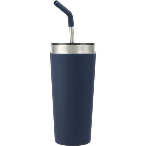 Faye 20oz Vacuum Tumbler w/ SS Straw | SM-6946 image 2
