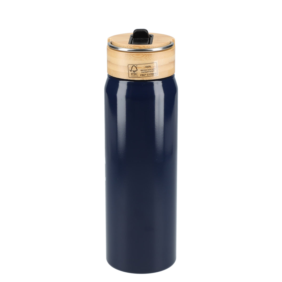 Billy 26oz Aluminum Bottle w/ FSC® Bamboo Lid | SM-6949 image 2