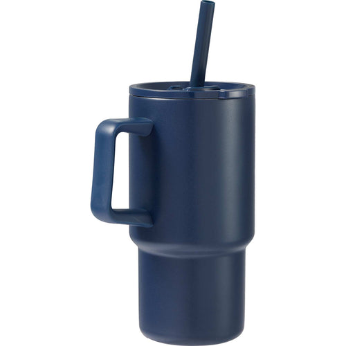 Summit 18oz Recycled Vacuum Insulated Mug w/ Straw | SM-6976 image 2