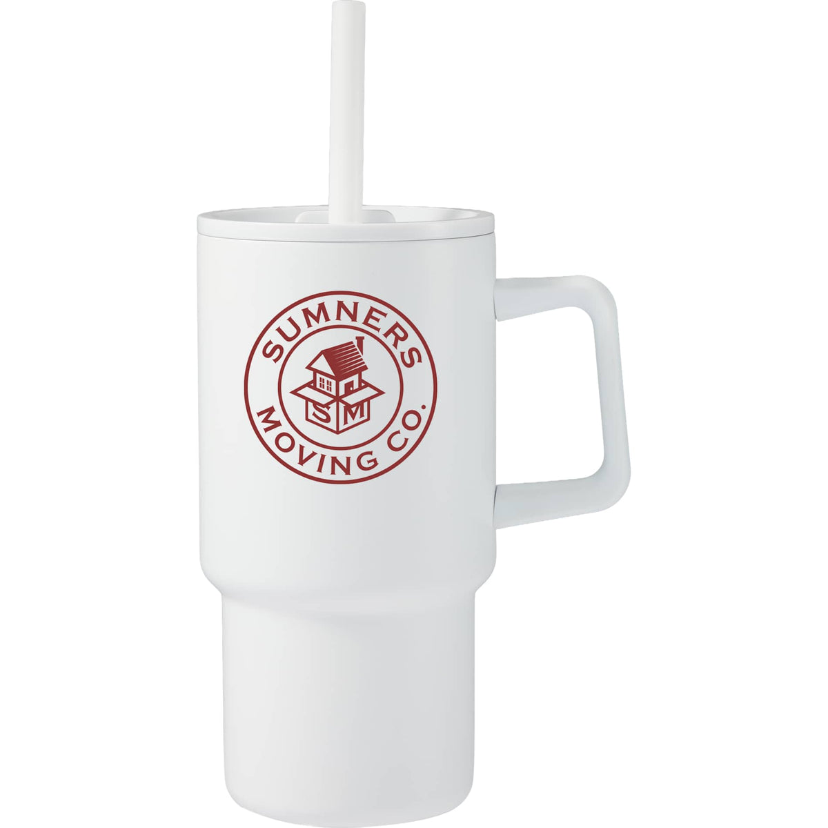 Summit 18oz Recycled Vacuum Insulated Mug w/ Straw | SM-6976 image 3