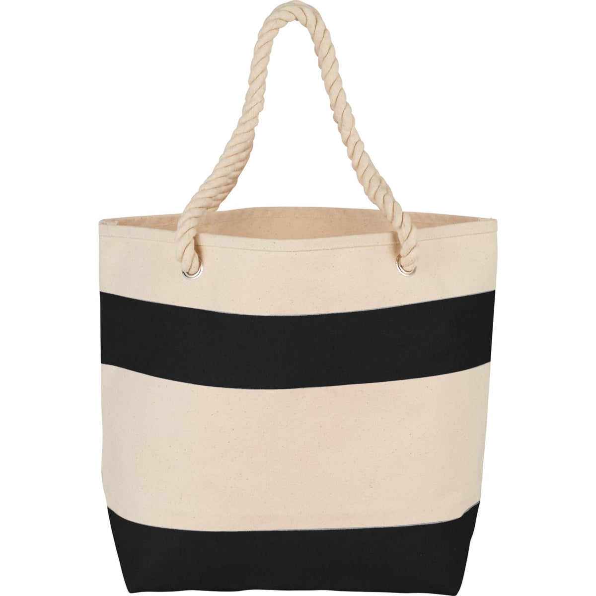 Rope Handle 16oz Cotton Canvas Tote | SM-7092 image 1