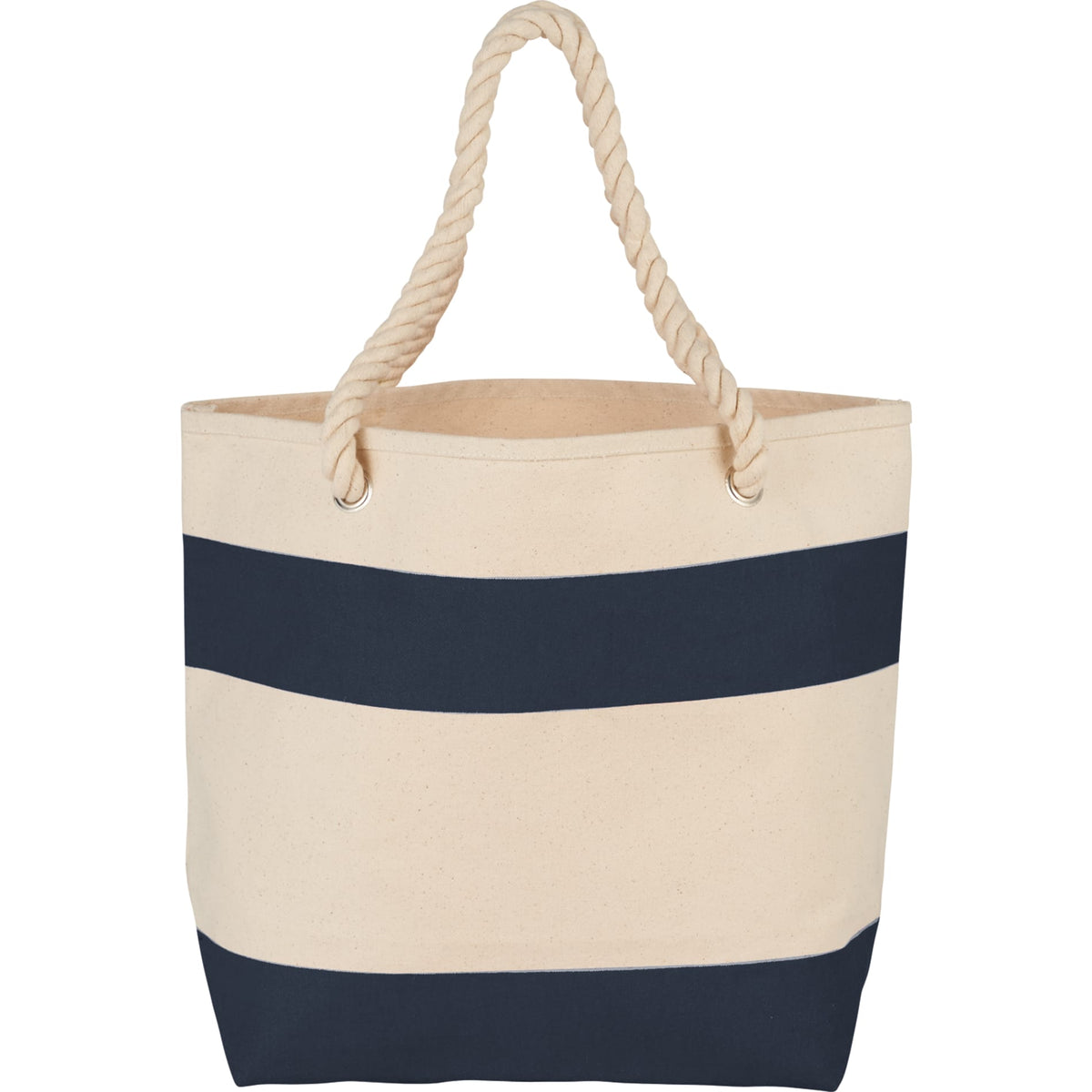 Rope Handle 16oz Cotton Canvas Tote | SM-7092 image 2