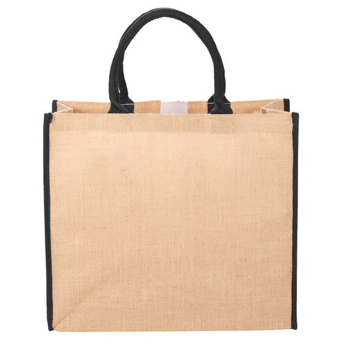 Large Jute Tote | SM-7126 image 1