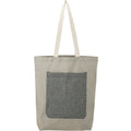 Recycled Cotton Pocket Tote | SM-7227 image 1