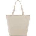 Maine 8oz Cotton Canvas Zippered Tote | SM-7235 image 2