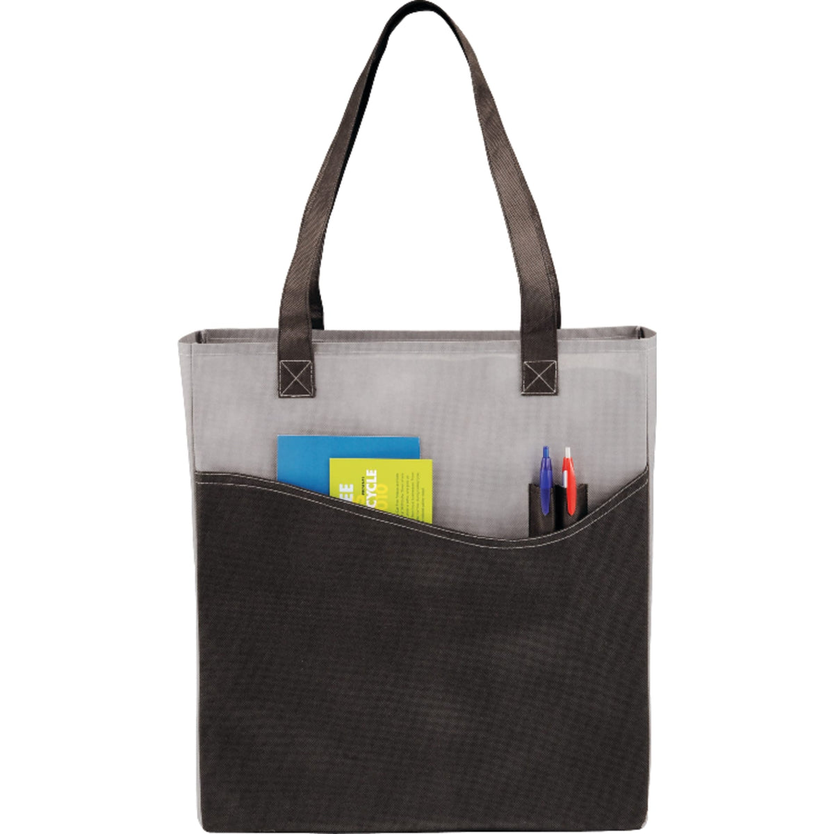 Rivers Pocket Non-Woven Convention Tote | SM-7325 image 1
