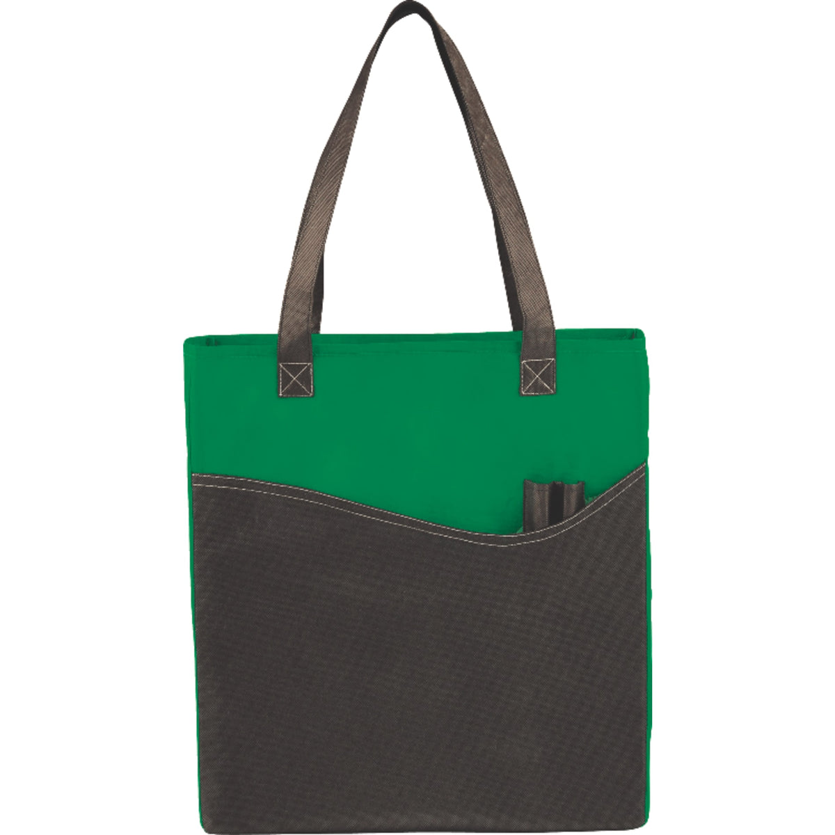 Rivers Pocket Non-Woven Convention Tote | SM-7325 image 2