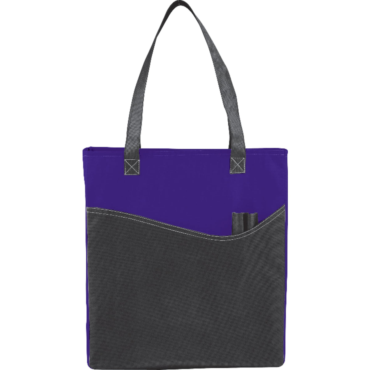 Rivers Pocket Non-Woven Convention Tote | SM-7325 image 5