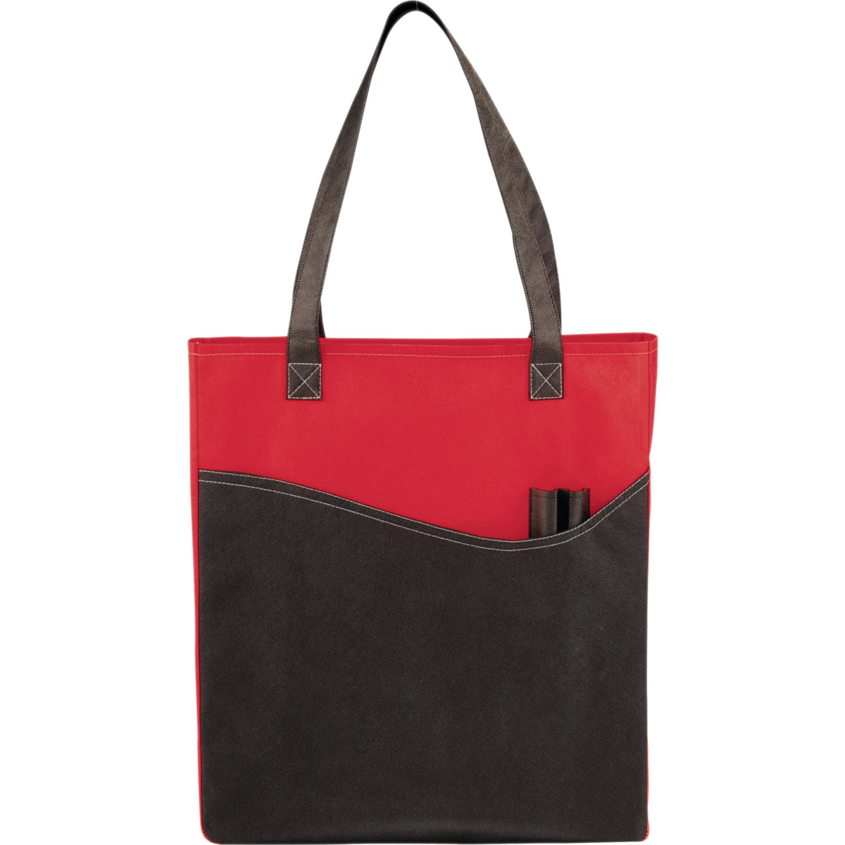 Rivers Pocket Non-Woven Convention Tote | SM-7325 image 7