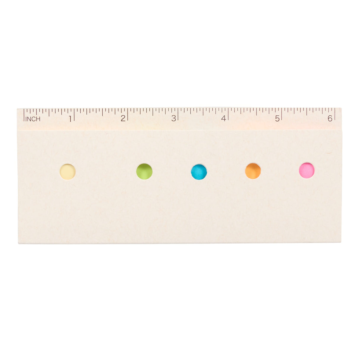 Recycled Milk Carton Sticky Notes & Ruler Pad | SM-9031 image 1