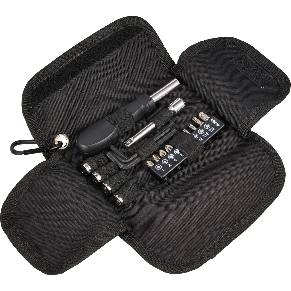19-Piece Tool Set with rPET Case | SM-9563 image 1