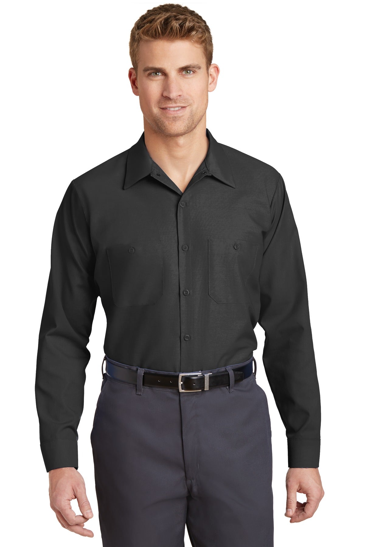 Red Kap SP14 Long Sleeve Industrial Work Shirt