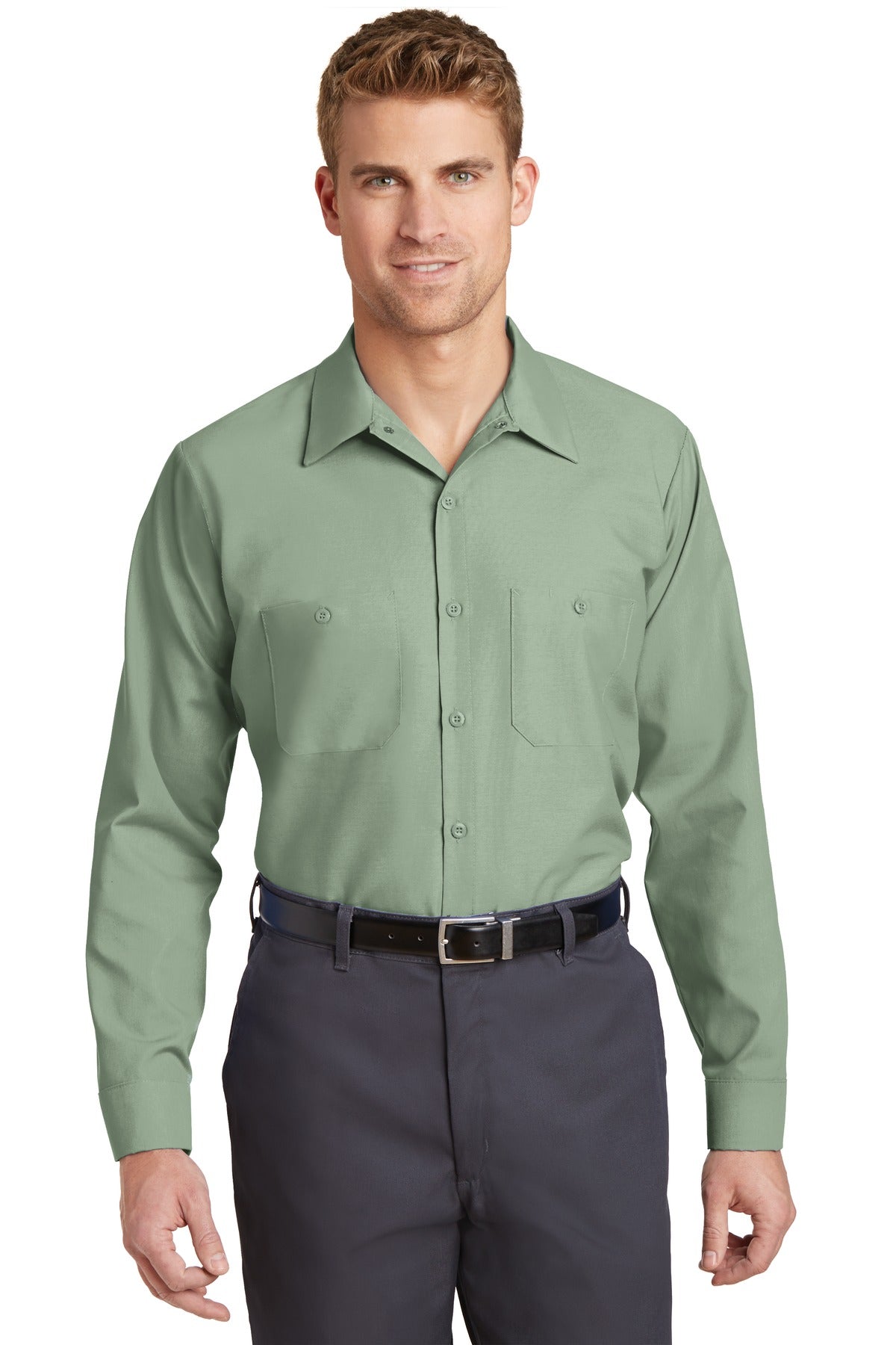 Red Kap SP14 Long Sleeve Industrial Work Shirt