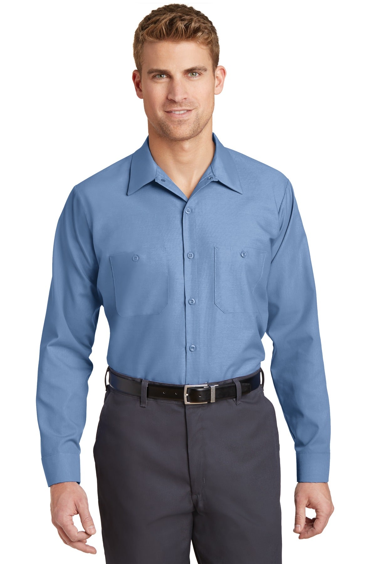 Red Kap SP14 Long Sleeve Industrial Work Shirt