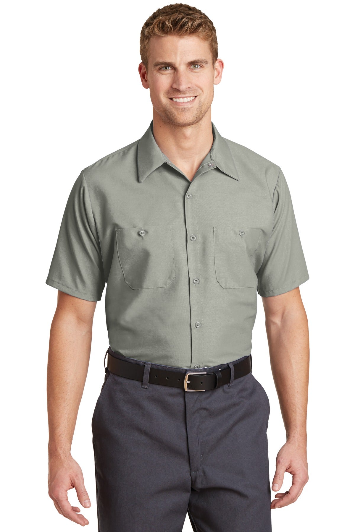 Red Kap SP24 Short Sleeve Industrial Work Shirt