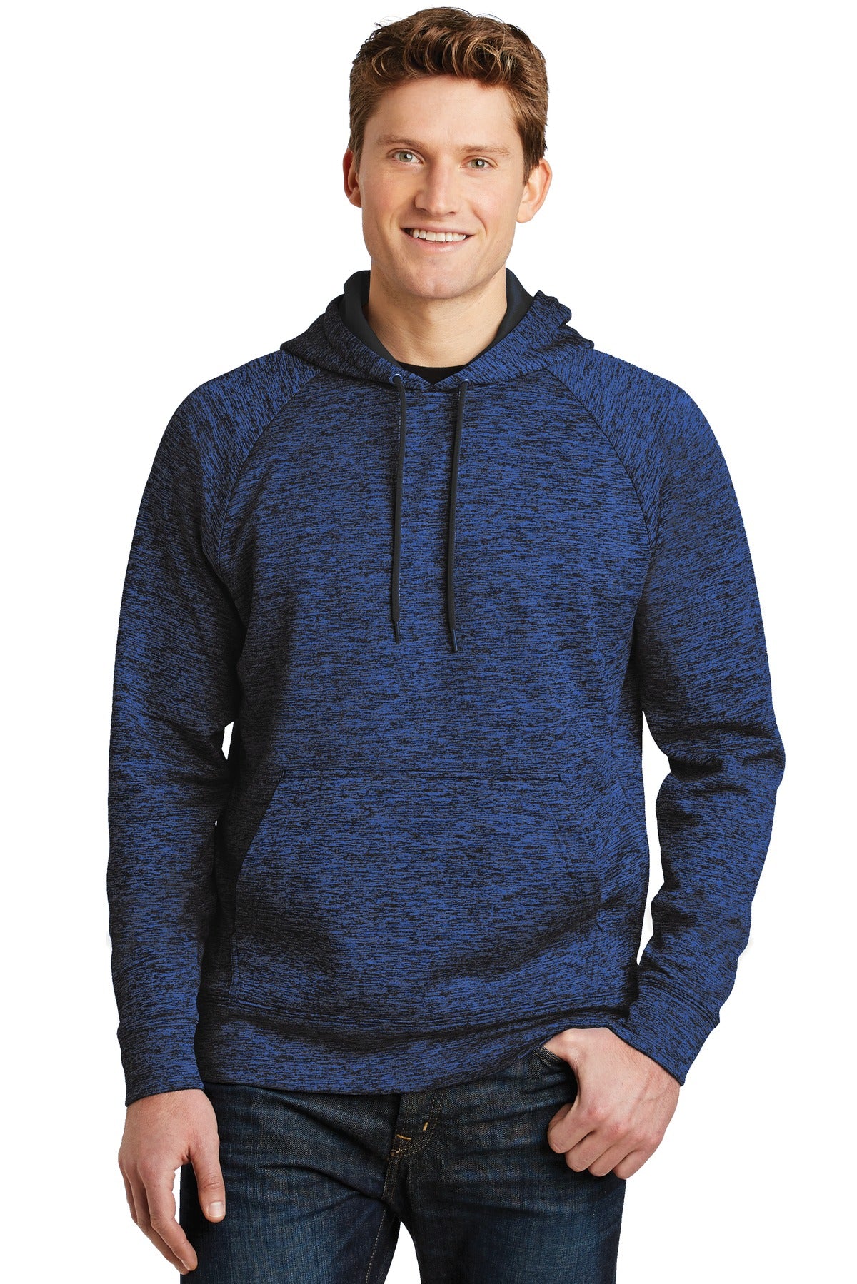 Sport-Tek ST225 PosiCharge Electric Heather Fleece Hooded Pullover